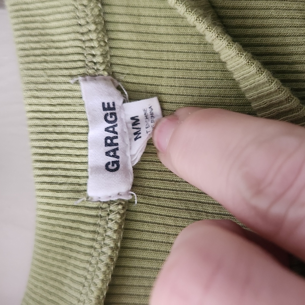 Garage Ribbed Cropped tee - Picture 4 of 6